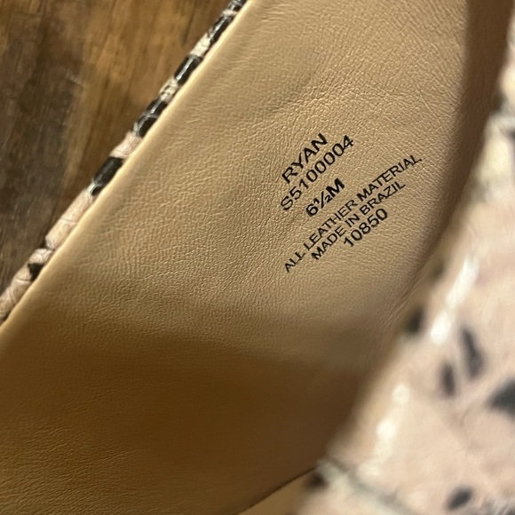 Kate Spade Ryan Snake Animal Print Mule Size 6.5 - Picture 5 of 7